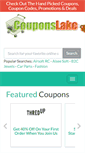 Mobile Screenshot of couponslake.com